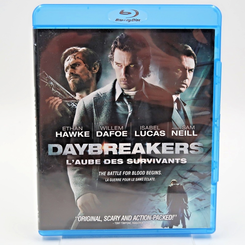 Daybreakers Blu-ray 2010 Vampire Action Horror Ethan Hawke Willem Dafoe Sam Neil